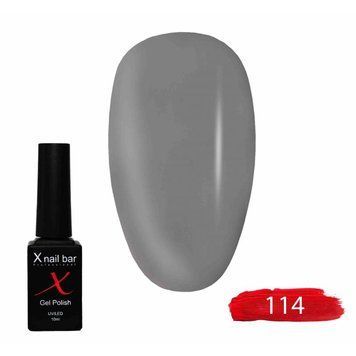 Гель-лак для ногтей X Nail Bar Professional 10 мл №114