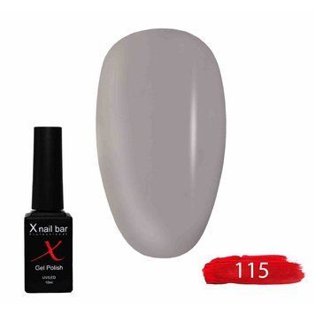 Гель-лак для ногтей X Nail Bar Professional 10 мл №115