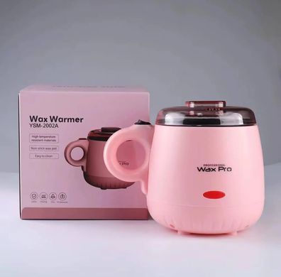 Воскоплав баночный Wax Warmer YSM-2002A, 100 Вт 200 мл Розовый