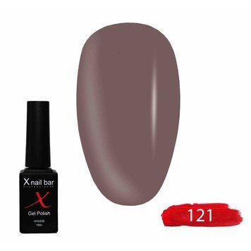 Гель-лак для ногтей X Nail Bar Professional 10 мл №121