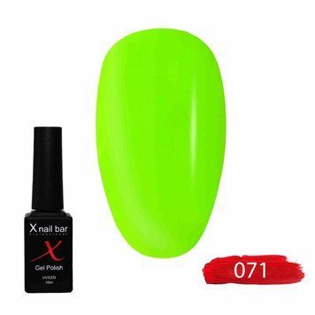 Гель-лак для ногтей X Nail Bar Professional 10 мл №071