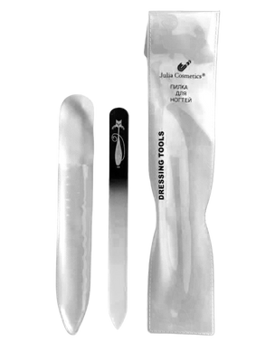 Пилка для ногтей стеклянная Julia Cosmetics 14 см