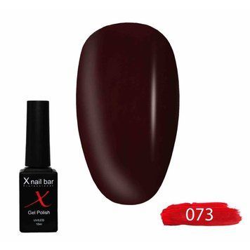 Гель-лак для ногтей X Nail Bar Professional 10 мл №073