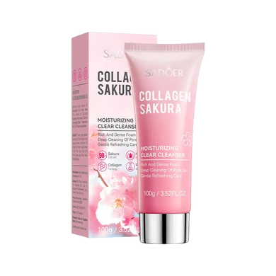 Набір доглядової косметики з колагеном SADOER Collagen Sakura